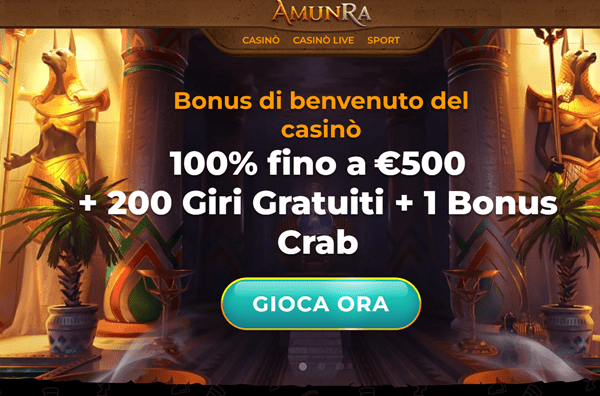 amunra casino italia